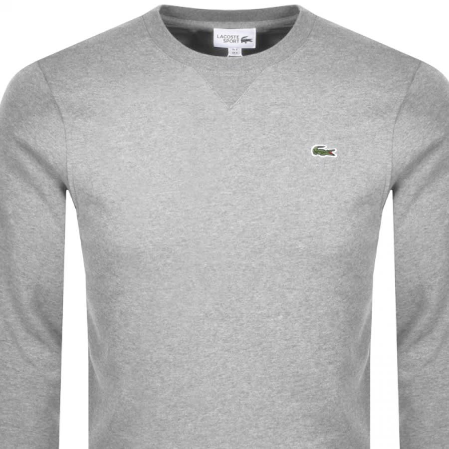 Alternative Image for ProductLacoste Sport Crew Neck Sweatshirt Grey2